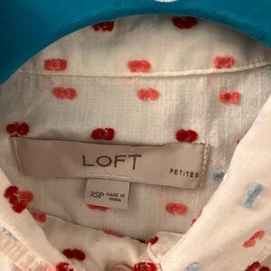 Women’s XS Loft Business Casual Formal Buttonup Blouse